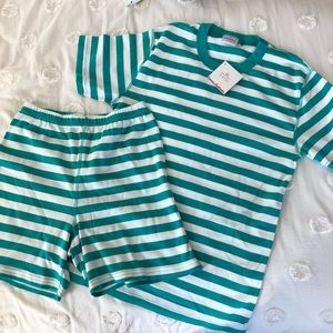 Hanna Andersson Adult Short John Pajamas Organic